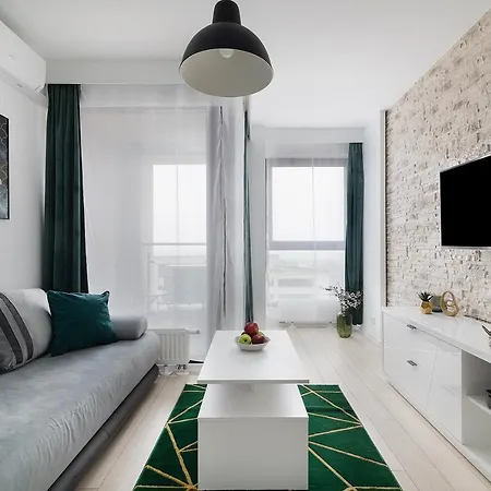 公寓 Easy Rent- Metropolitan 75 Hala Globus, 24h Check-in, Zana